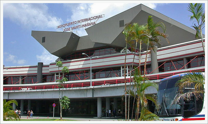 photo cuba havana jose marti airport pickup