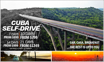 cuba self drive tour