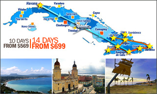 Cuba trip city beach colonial